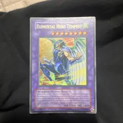 MP* - Elemental Hero Tempest EEN-EN034 Ultra Rare Unlimited Edition Yugioh Card - Image 1