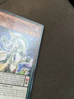 Yu-Gi-Oh! TCG Odd-Eyes Mirage Dragon LEDD-ENC05 1st Edition Common LP - Image 2