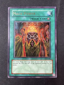 Yu-Gi-Oh TCG Labyrinth of Nightmare #LON-050 Mage Power Ultra Rare MP - Image 1