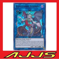YuGiOh - Reptilianne Echidna - DUOV-EN016 - Ultra Rare - 1st Edition - NM/M - Image 1