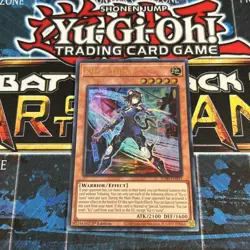 Yu-Gi-Oh! K9-17 Izuna JUSH-EN031 Ultra Rare 1st Edition - Image 1