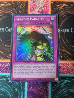Yu-Gi-Oh! Graydle Parasite DOCS-EN074 1st Edition Super Rare NM - Image 1