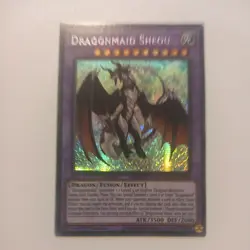 DRAGONMAID SHEOU SECRET PRISMATIC RARE 1ST ED MP21-EN065 YuGiOh - Image 1