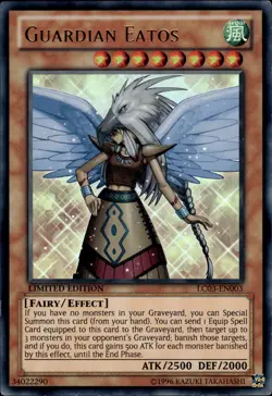 Guardian Eatos - Ultra Rare Limited Edition LC03-EN003 - MP - YuGiOh - Image 1