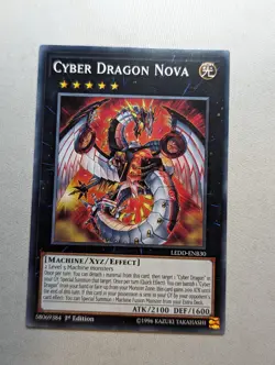 Yugioh TCG 1st Ed - Cyber Dragon Nova LEDD-ENB30 Common VLP - Image 1