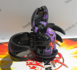 Bakugan Reaper Black Darkus Open Core B1 350G - Series 1 Reaper Gate Card - Image 3