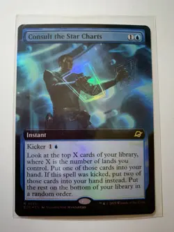 Consult the Star Charts (Extended Art Foil) - Edge of Eternities (EOE) - Image 1