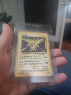 Pokemon TCG Zapdos Base Set Holo Rare Card 16/102 - Image 4