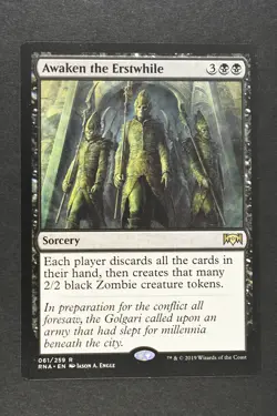 Magic The Gathering: Awaken the Erstwhile - RNA - Rare - LP - MTG - Image 1