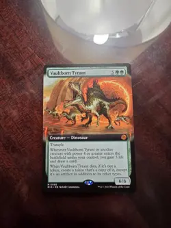 Vaultborn Tyrant (Extended Art) Outlaws of Thunder Junction: the Big Score MTG - Image 1