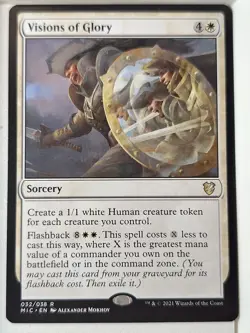 Visions of Glory - Commander: Innistrad: Midnight Hunt - Magic the Gathering MTG - Image 1