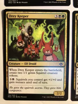 4x Mtg Modern Horizons 2 Drey Keeper NM/M Magic The Gathering Mtg - Image 2