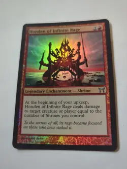 MTG Honden of Infinite Rage Champions of Kamigawa 172/306 Foil - Image 1