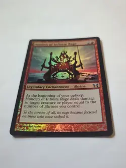 MTG Honden of Infinite Rage Champions of Kamigawa 172/306 Foil - Image 2
