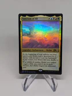 Sanctum Of All FOIL - MTG Magic the Gathering - Core Set 2021 - Image 1