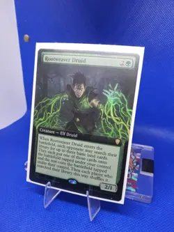 Rootweaver Druid (Extended Art) Commander Legends Foil x LP - Image 1