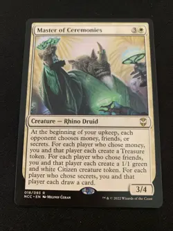 Master of Ceremonies Commander: Streets of New Capenna Regular - Image 1