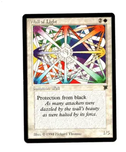 MTG Wall of Light SP/NM- Legends Magic the Gathering ~ Free Shipping ~ - Image 1