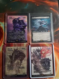 Final Fantasy Japanese Non Foils - Sephiroth, Cloud-Sea Djinn, Terra and other - Image 1