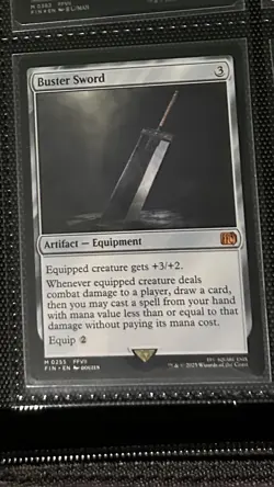Buster Sword Magic the Gathering Final Fantasy - Image 1