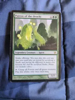 MTG - Patron of the Orochi - Betrayers of Kamigawa - Regular Rare #138 - Image 1