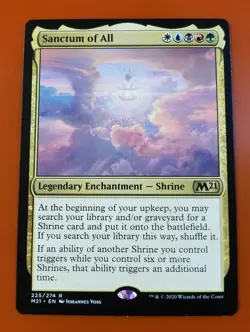 1x Sanctum of All | M21 Core Set 2021 | MTG Magic Cards - Image 1