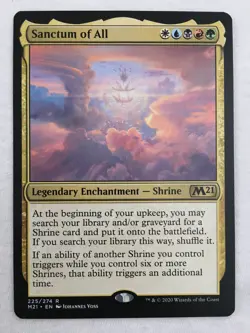 Sanctum of All - NM Core Set 2021 MTG - Image 1