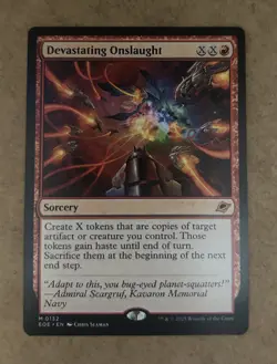 Devastating Onslaught Edge of Eternities NM MTG - Image 1