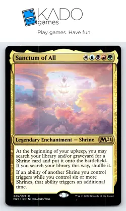Core Set 2021 #225 Sanctum of All - Image 1
