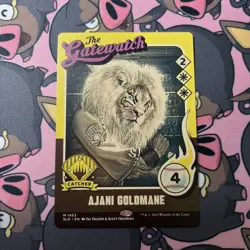 Ajani Goldmane Baseball Mtg Sexret Lair - Image 1