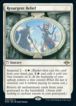 MTG - RESURGENT BELIEF - Modern Horizons 2 (R) - Image 1