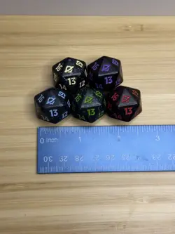 Magic The Gathering Edge Of Eternities Spin Down Dice Set of 5 - Image 3