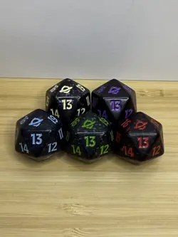 Magic The Gathering Edge Of Eternities Spin Down Dice Set of 5 - Image 4