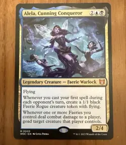 Alela, Cunning Conqueror Commander: Wilds of Eldraine Regular - Image 1