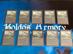 MTG Set of 10 Beta Limited Swamp C Two Branches Magic: The Gathering Played - Image 1