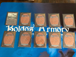 MTG Set of 10 Beta Limited Swamp C Two Branches Magic: The Gathering Played - Image 5