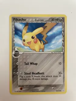 Pikachu 79/110 Holon Phantoms Delta Species Pokemon TCG Card Common 2006 - Image 1