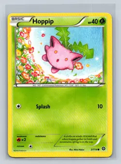 Hoppip #3/114 XY - Steam Siege Common - Pokemon Cards E6 - Image 1