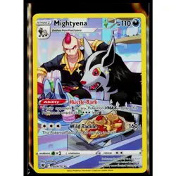 Mightyena & Sidney TG09/TG30 Astral Radiance NM Ultra Rare Pokemon Card! - Image 1