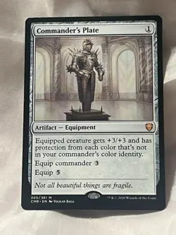 Commander's Plate Commander Legends Regular - Image 1