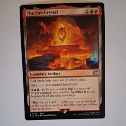 MTG - The Fire Crystal - Final Fantasy 135 - Image 1