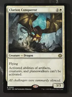 Clarion Conqueror #0005 R [Tarkir: Dragonstorm] Non-Foil LP/NM - Image 1