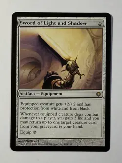 MTG Sword of Light and Shadow - Darksteel - MP - Image 1