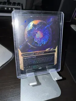 Gemstone Caverns (0016) Foil (Borderless) Edge of Eternities Mint - Image 1