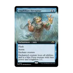 WOTC Modern Horizons 3 Amphibian Downpour (Extended Art) (R) NM - Image 1