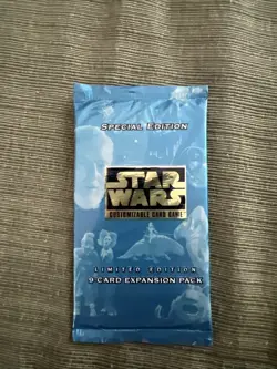 1998 Special Edition Star Wars CCG Limited Edition 9 Card Expansion Pack - Image 1