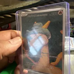 Charizard with Grey Felt Hat Pokemon x Van Gogh ACG Art Card - Image 2
