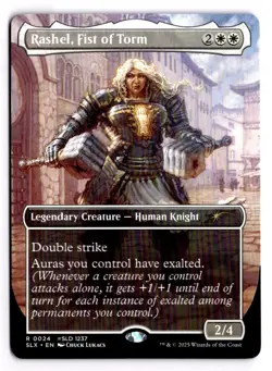 Rashel, Fist of Torm 24 R SLX Cards Near Mint - Image 1