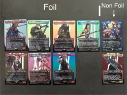 Magic The Gathering Final Fantasy Collector Lot 172 Cards, Rares, Uncommon, Com - Image 5