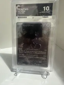 Mewtwo - 183/165 - Pokemon Card 151 (Japanese) 💎 ACE 10 Gem Mint 💎 - Image 2